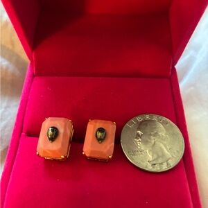 Kurt Geiger Orange Earrings, new from Nordstrom